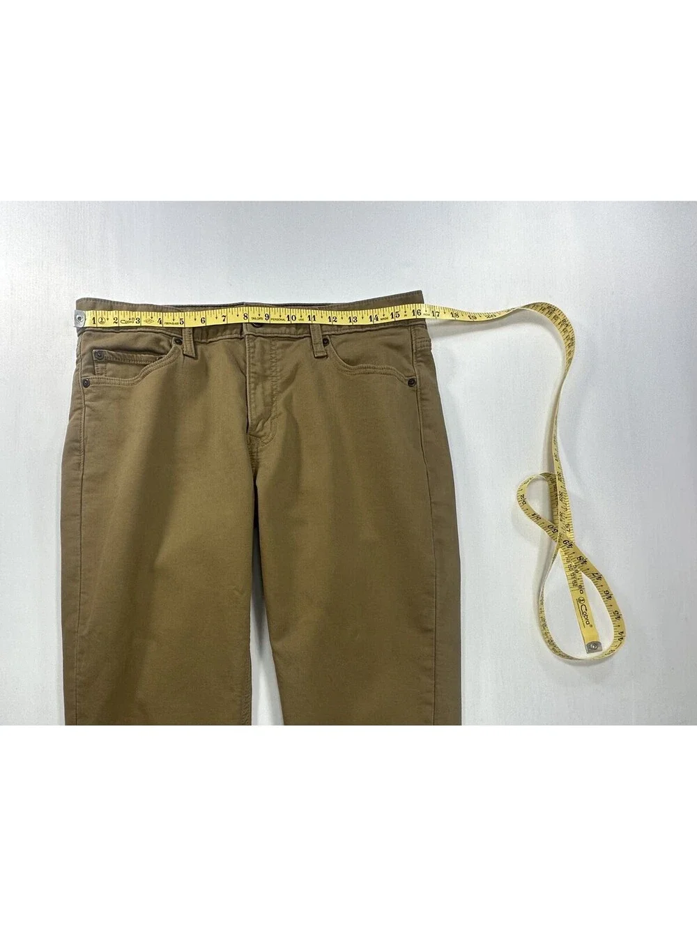 Banana Republic Slim Straight Travel Jeans Brown Mens 32/32